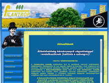 Tablet Screenshot of filantrop.org